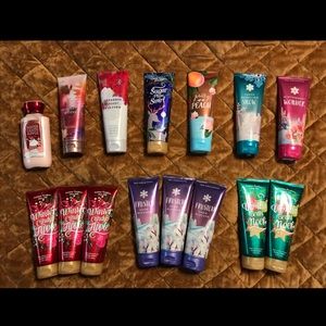 Bath and Body Works Lotion / Body Cream Lot of 15